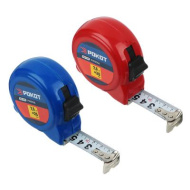 Рулетка "ПЛАСТИК", 7,5м х 25мм, одинарный зацеп, РОКОТ/658-095