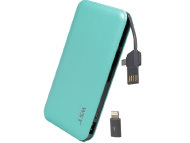 Портативный аккумулятор WST DP622 (9000mAh), зеленый