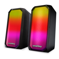 Акуст. система 2.0 SmartBuy RAPTURE, Bluetooth, 6Вт, RGB-подсветка, USB (SBA-4300)