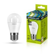 Лампа Ergolux LED-G45-9W-E27-6K 