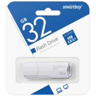 Флеш-карта USB 3.0/3.1 SmartBuy 32GB CLUE White (SB32GBCLU-W3)
