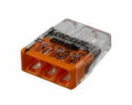 Электромонтажные экспресс-клеммы 3*2,5мм 100шт WAGO 2273-203 07-5132