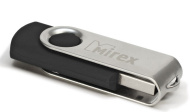 Флеш-карта USB 32Gb MIREX SWIVEL BLACK