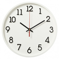 Часы 2831-003 корпус белый "Классика"