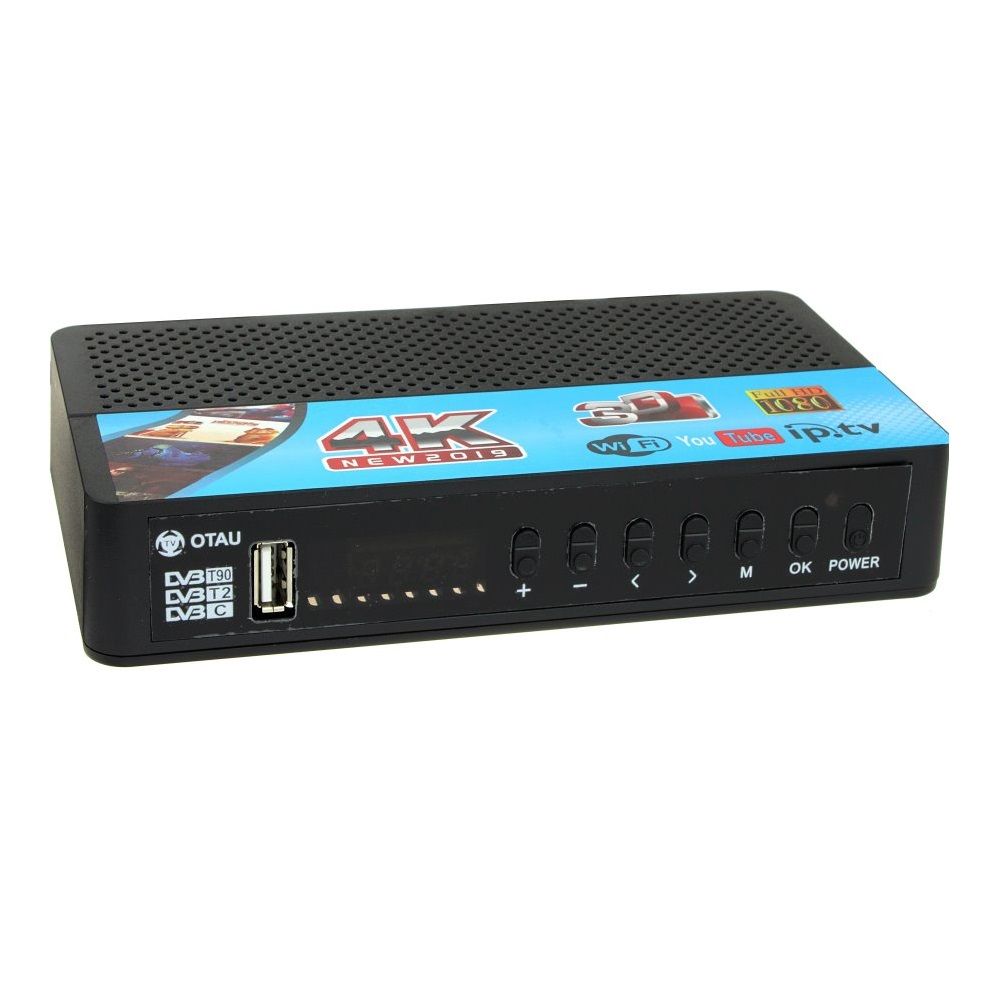 Цифровой ресивер DVB-T2 SUPER YASIN T777 DVBC (Wi-Fi) + HD плеер