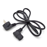 Орбита OT-ELS08 Черный сетевой шнур угловой (С13/16А) - 1,5м