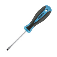 Отвертка шлицевая SL3x75, эргономичная 2х-компонентная рукоятка, CR-V, магнит, Smartbuy Tools/192