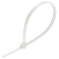 Хомут нейлоновый Smartbuy, 3,6х250, белый (SBE-CT-36-250-w)