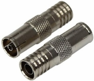 РАЗЪЁМ гнездо TV никель обжим REXANT