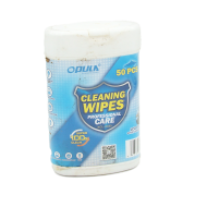 Влажные чистящие салфетки для электроники KCL-2030 в тубе по 50 шт