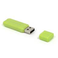 USB флэш-накопитель  8 ГБ  Mirex LINE GREEN 8GB (ecopack)