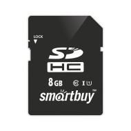 Карта памяти SD 8Gb Smart Buy Class10