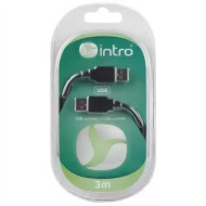 Кабель USB 3001101 Intro штекер- штекер 3м