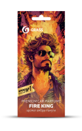 Ароматизатор воздуха картонный Grass "Fire King"AC-0201