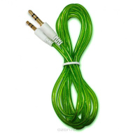 Кабель аудио Human Friends Shine 3.5 jack Green, 1,5 м., Shine Green