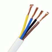 Провод ПВС 4х0,75 белый м до 300В ГОСТ Куски:   9