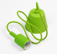 Подвес с патроном E27, 1 м, зеленый (SBE-CLHE27s-g) Smartbuy