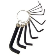 Набор шестигранников НЕХ 1,5-10мм, 10шт. в пакете JF2296B /657-618 ЕРМАК