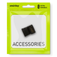 Адаптер Smartbuy HDMI F-F, угловой разъем (A112)