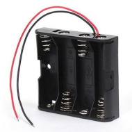 Отсек для элементов питания ROBITON Bh4xAA/switch с выключателем PH1