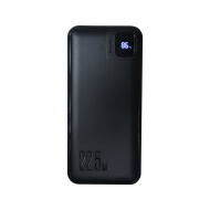 Perfeo Powerbank DROID 10000 mAh/LED дисплей/PD + QC 3.0/Type-C/2 USB/Выход: 5A, max 22.5W/Black