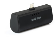 Внешний аккумулятор (Power bank) SmartBuy TURBO, 2.1A, 2200 мА/ч, MicroUSB, черн (арт.SBPB-200)