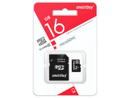 Карта памяти Micro-SD 32GB Smartbuy Class 10 UHS-I (с адаптером)