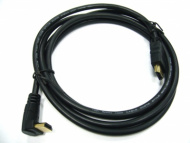 Кабель HDMI-HDMI 2м (Орбита SH-102) (угловой v1.3)