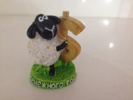 Фигурка "Денежного года, овечка с ромашками" 803704