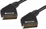 Шнур SCART Plug - SCART Plug 21pin  1.5М  (GOLD)  REXANT