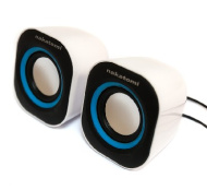 Акуст колонки ВС-05UР Nakatomi 6W RMS чер.-бел