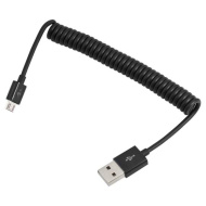 Кабель USB Орбита BS-410 витой (штекер microUSB - штекер USB) 1м