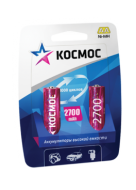 Аккумул. Космос R6 NI-MH 2700 mAh/24