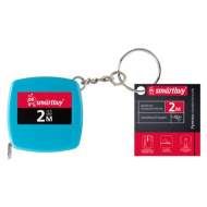 Рулетка 2 метра, пластик ,Smartbuy