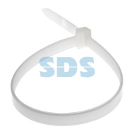 Хомут нейлон 7,6х350мм (белый) (уп 100шт) REXANT