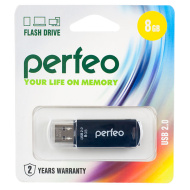 Флеш-карта USB 8Gb Perfeo C06 Black