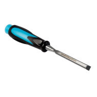 Долото по дереву 8 мм, прорезиненная ударная рукоятка Smartby tools