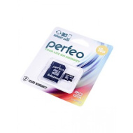 Карта памяти Micro-SD 16GB Perfeo Class10 с/а