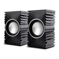 Perfeo колонки "MIRAGE" 2.0, мощность 2х1.5 Вт чёрн