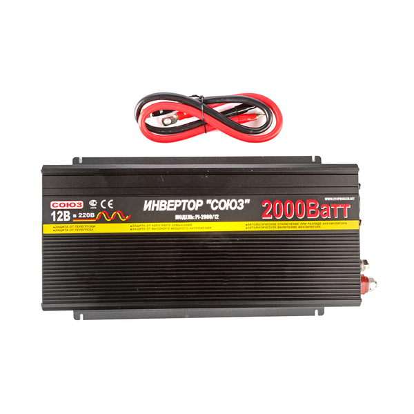 Инвертор СОЮЗ PI-2000W/12V