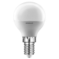 Лампа LED Ergolux G45-7W-E14-4500K шар 12144