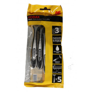 Kodak однораз. станки для бритья  3-лезвия плав. головка увлаж. полоска прорези 30419971