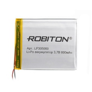 Аккумулятор ROBITON LP305060 3.7В 800мАч PK1