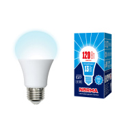Лампа VOLPE, LED-A60-13W/NW/E27/FR/NR, 4000K
