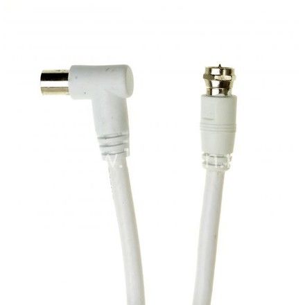 Антенный кабель разъемы M-F угловой разъем 5м (KTV125)