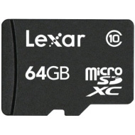Карта памяти Micro-SDXC 64GB Lexar Class10 UHS-I без адапт