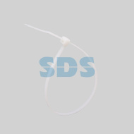 Хомут нейлон 4.8х300мм (белый) 07-1302 (уп100шт)