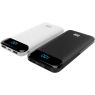 Perfeo Powerbank Dune 10000mah/LED дисплей/In Type-C/Micro usb/Out Type-C 2.1А /USB 1 А, 2.1A/White