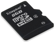 Карта памяти Micro-SD 8GB Kingston Class 4 без ад