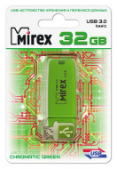 USB 3.0 флэш-накопитель 32 ГБ Mirex CHROMATIC GREEN 32GB